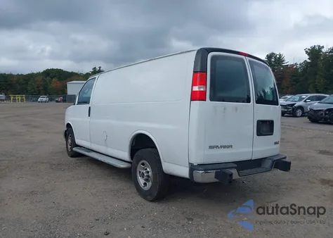 2021 GMC Savana Cargo Rwd 2500 Regular Wheelbase Work Van from USA, damaged, VIN 1GTW7AFP9M1287323